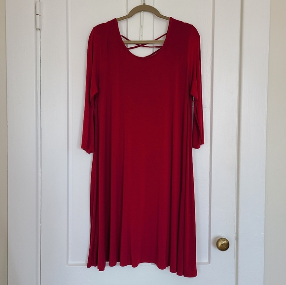 thyme & honey Dresses & Skirts - Thyme & Honey 3/4 Sleeve Dress Size XL
